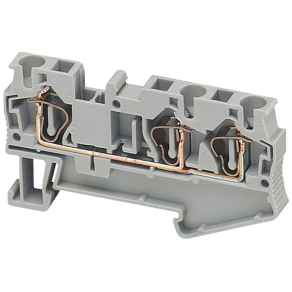   Schneider Electric Linergy TR terminals blocks - NSYTRR43 - Rugós egyszintes átkötőkapocs 1x2 csatlakozás 6,2 mm 4 mm2 32A - es
