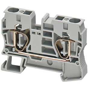 Schneider rugós egyszintes átkötőkapocs 1x1 csatlakozás 10,2 mm 10 mm2 57A-es NSYTRR102