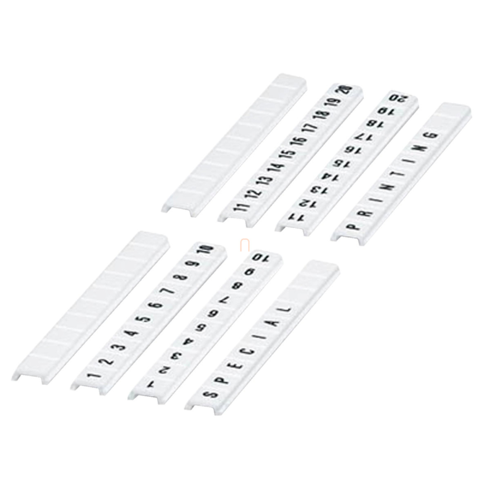 Pattintható jelölőszalag, 10 karakteres (41-50-ig), 5 mm széles, fehér NSYTRABF550 Schneider