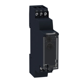 Schneider Electric Harmony Timer Relays - RE17RAMU - bekapcsolás késleltető időrelé, A - At funkció, 1CO, 8A, 24VDC 24 - 240VAC