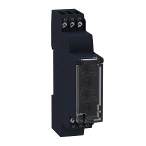 Schneider Electric Harmony Timer Relays - RE17RLMU - aszimmetrikus villogó időrelé, L - Li funkció, 1CO, 8A, 24VDC/24 - 240VAC