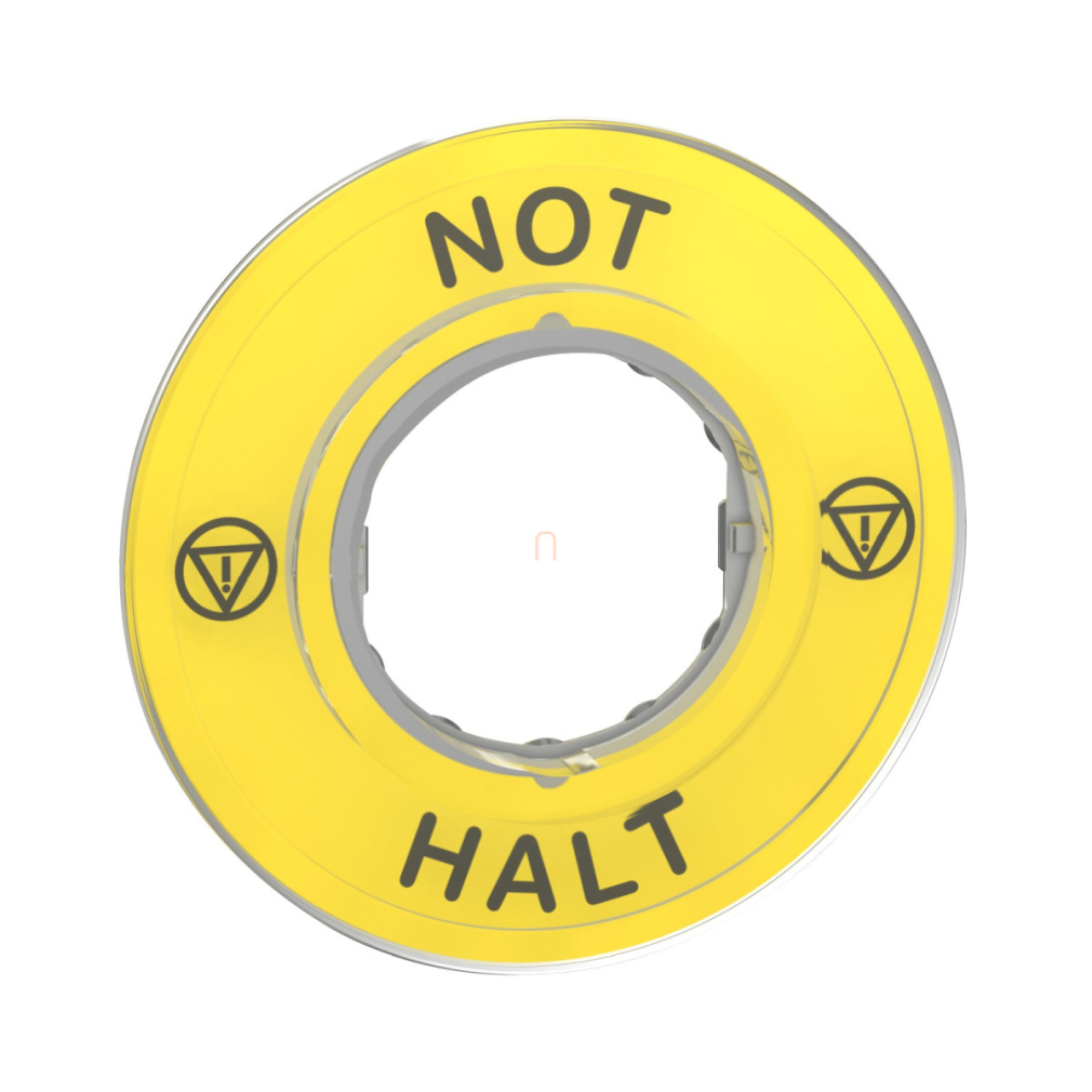 3D felirati címke NOT HALT ZBY9220 Schneider