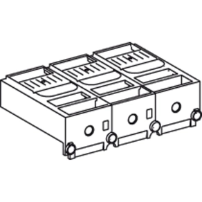Schneider Electric Interpact INS/INV - LV433683 - 1 3P rövid kapocstakaró