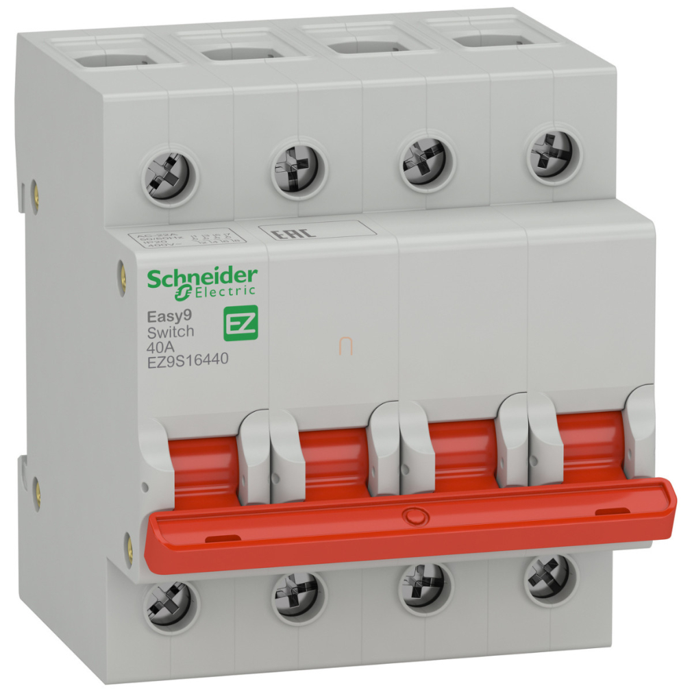 Schneider Easy9 Pro szakaszoló kapcsoló 4P 40A (EZ9S16440)