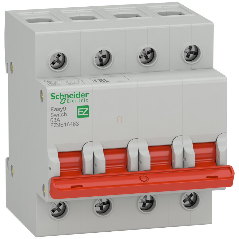 Schneider Easy9 Pro szakaszoló kapcsoló 4P 63A (EZ9S16463)