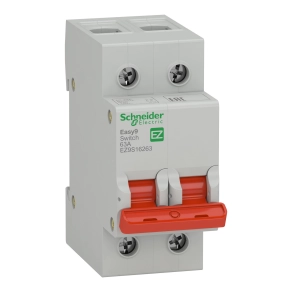 Schneider Electric Easy9 Pro - EZ9S16263 - Szakaszolókapcsoló, 2P, 63A