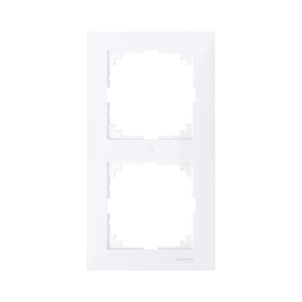 MERTEN M-Pure kettes keret, aktívfehér MTN4020-3625 Schneider
