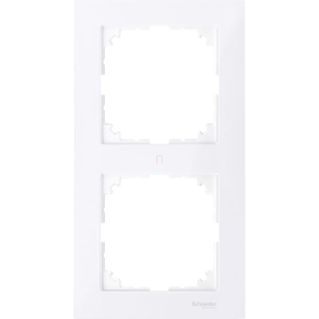   Schneider Electric Merten M-Pure - MTN4020-3625 - kettes keret, aktívfehér
