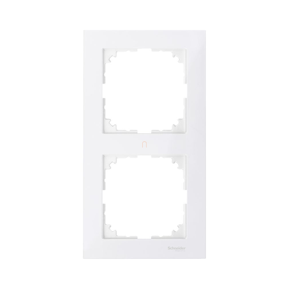 MERTEN M-Pure kettes keret, polárfehér MTN4020-3619 Schneider