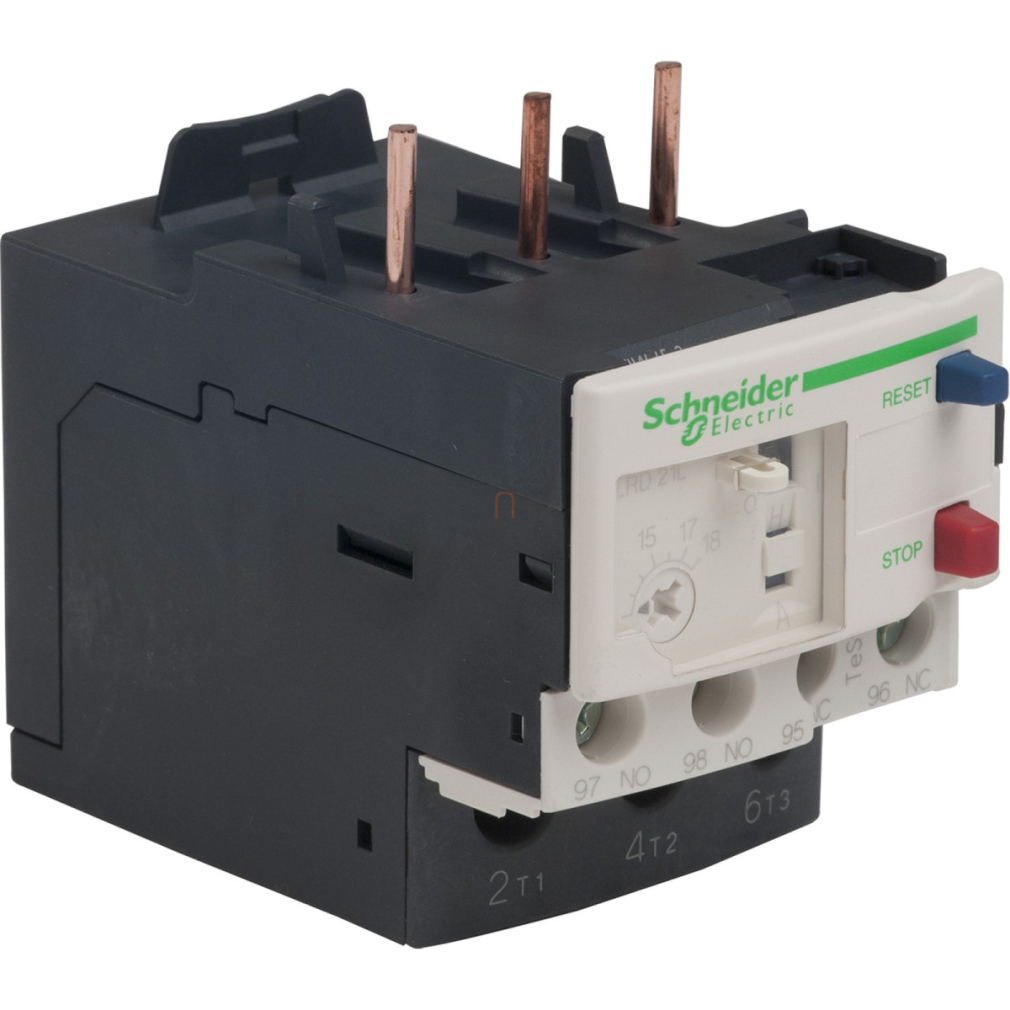 Cl20 BiMet OLR 600VAC 12 - 18 phase sen LRD21L Schneider