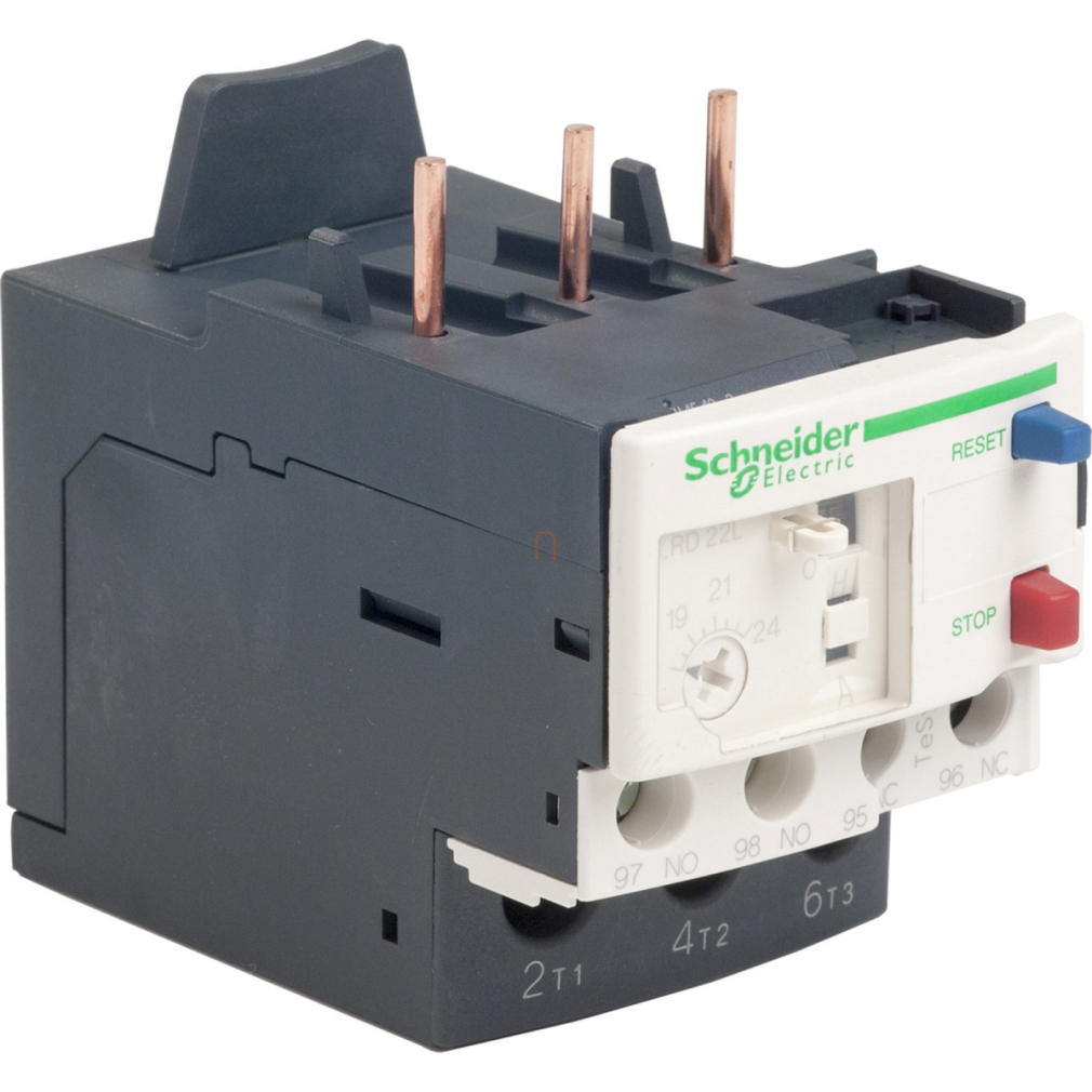 Cl20 BiMet OLR 600VAC 17 - 24 phase sen LRD22L Schneider