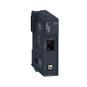 Schneider Electric Modicon TM3 - TM3XTRA1 - kiegészítő, busz bővítő adatátviteli modul (XREC1 adatfogató modulhoz)