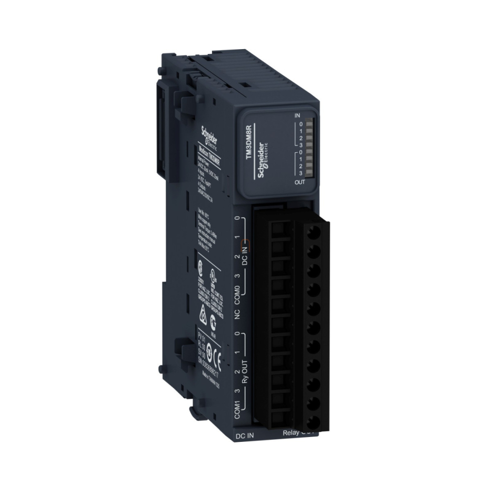 Bővítő modul TM3-8 IO relés TM3DM8R Schneider