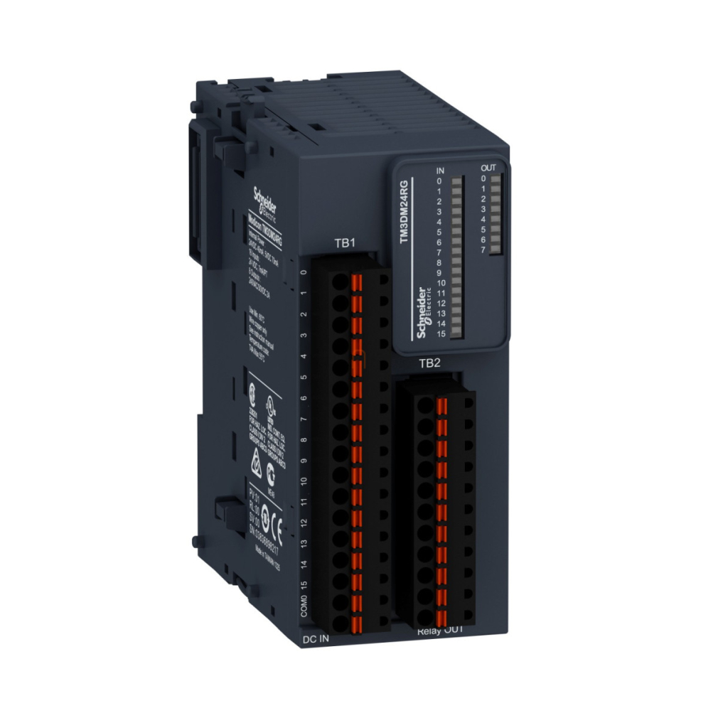 Bővítő modul TM3-24 IO relés Rugós TM3DM24RG Schneider