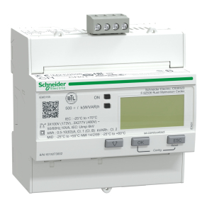   Schneider Electric iEM3000 series - A9MEM3165 - Digitális fogyasztásmérő,3F,63A,Bacnet,MID