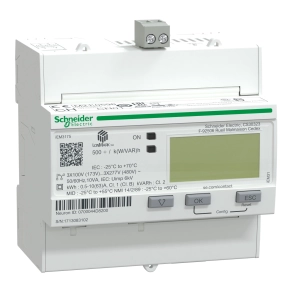Schneider Electric iEM3000 series - A9MEM3175 - Digitális fogyasztásmérő,3F,63A,Lon,MID