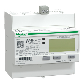   Schneider Electric iEM3000 series - A9MEM3235 - Digitális fogyasztásmérő,3F,áramv,M-Bus,MID