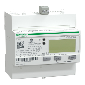   Schneider Electric iEM3000 series - A9MEM3275 - Digitális fogyasztásmérő,3F,áramv,Lon,MID