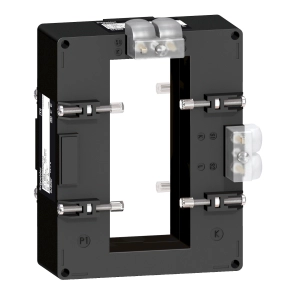 Schneider Electric Current transformer TI - METSECT5DC200 - TI áramváltó 2000/5A (52x127) klíma álló, gyűjtősínhez kettős szekunder kivezetéssel (DC)