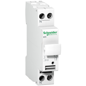   Schneider Electric Acti9 STI - A9N15646 - olvadóbiztosítós szakaszolókapcsoló, 1P-N, 25A, 10.3x38mm