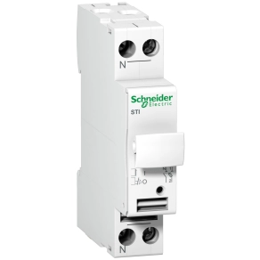 Schneider Electric Acti9 STI - A9N15646 - olvadóbiztosítós szakaszolókapcsoló, 1P-N, 25A, 10.3x38mm