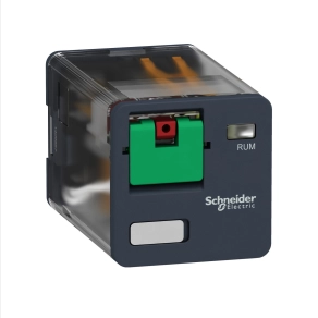 Schneider Electric Harmony Electromechanical Relays - RUMC31B7 - RUM Univerzális relé, hengeres, 3 C/O 10A 24VAC