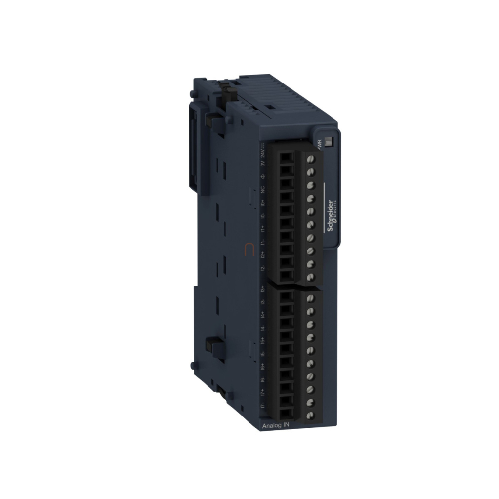 TM3AI8 Modicon TM3 bővítő modul, 8 analóg bemenet, 12/11+1 bit, +/-10V / 0...10V / 0…20mA / 4…20mA Schneider
