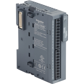   Schneider Electric Modicon TM3 - TM3AM6 - bővítő modul, 4 analóg be- 2 kimenet, 12/11+1 bit, +/-10V / 0...10V / 0…20mA / 4…20mA