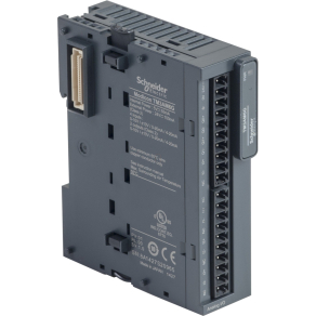   Schneider Electric Modicon TM3 - TM3AM6G - bővítő modul, 4 analóg be- 2 kimenet, 12/11+1 bit, +/-10V / 0...10V / 0…20mA / 4…20mA, rugós