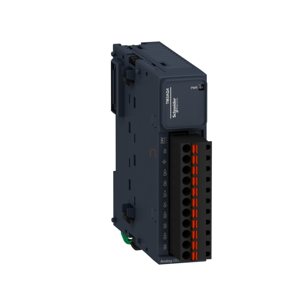 Bővítő modul TM3-4 ANA Kimenet Rugós TM3AQ4G Schneider
