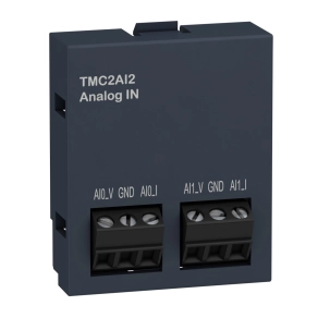   Schneider Electric Modicon M221 - TMC2AI2 - TMC jelkártya, 2 analóg bemenet (0-10V / 0-20mA / 4-20mA), 12 bit