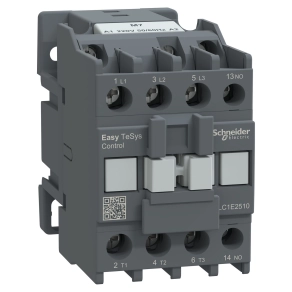 Schneider Electric EasyPact TVS - LC1E2510M7 - mágneskapcsoló 3P(3 NO) - AC-3 - 440 V 25A - 220 V AC tekercs