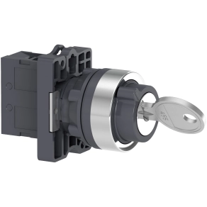 Schneider Electric Easy Harmony XA2 - XA2EG21 - Ø22 Kulcsos választókapcsoló 2 állású, 1NO