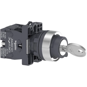 Schneider Electric Easy Harmony XA2 - XA2EG43 - Ø22 Kulcsos választókapcsoló 2 állású, 1NO