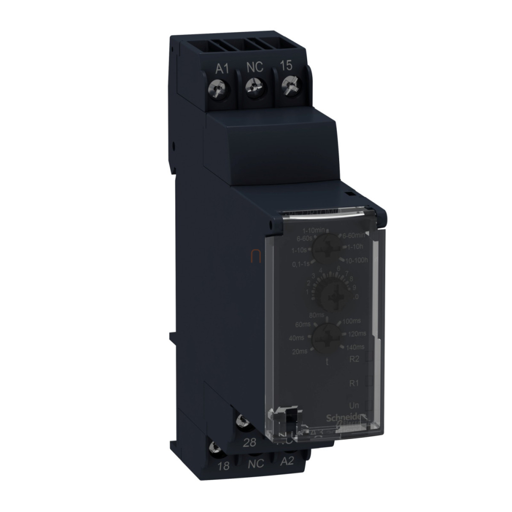 RE22 csillag-delta időrelé, 1CO, 24VDC vagy 24…240VAC RE22R1QMQ Schneider