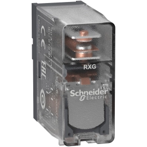 Schneider Electric Harmony Electromechanical Relays - RXG15P7 - RXG Interfész relé, 1CO, 10A, 230VAC
