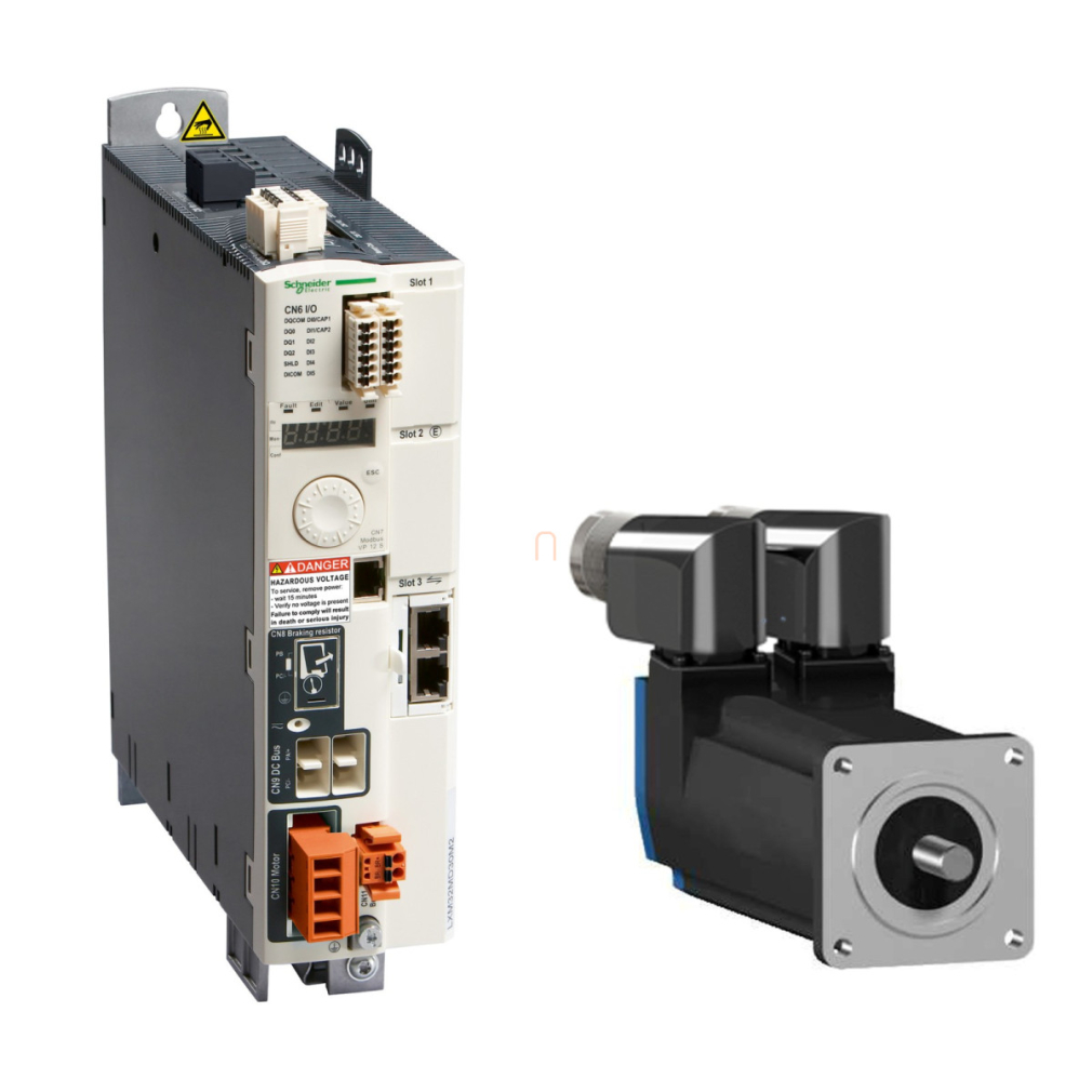 Lexium 32 szervohajtás, 500 W, 1 fázis, 230 VAC, Modbus, sercos III Lexium32SU90M2 Schneider