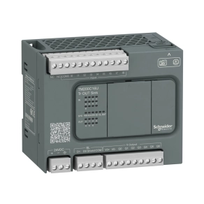   Schneider Electric Modicon Easy M200 - TM200C16U - PLC, 16 I/O1xRS485, tranzisztoros kimenet (sink), 24 VDC