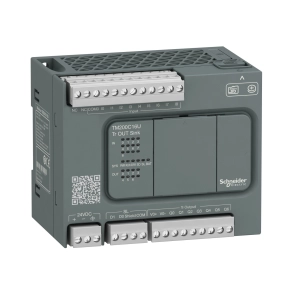 Schneider Electric Modicon Easy M200 - TM200C16U - PLC, 16 I/O1xRS485, tranzisztoros kimenet (sink), 24 VDC