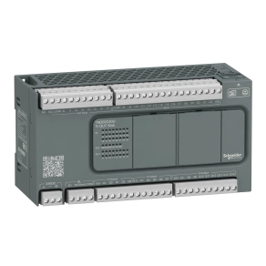 Schneider Electric Modicon Easy M200 - TM200C40U - PLC, 40 I/O1xRS485, tranzisztoros kimenet (sink), 24 VDC