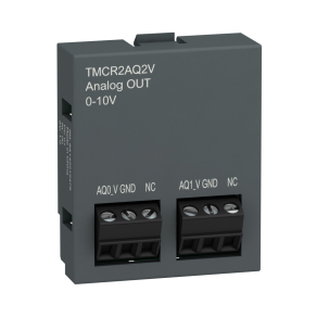   Schneider Electric Modicon Easy M200 - TMCR2AQ2V - TMC bővítőmodul, 2AO, 0-10V