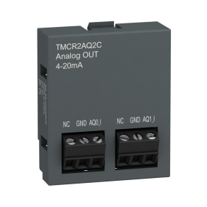   Schneider Electric Modicon Easy M200 - TMCR2AQ2C - TMC bővítőmodul, 2AO, 4-20mA