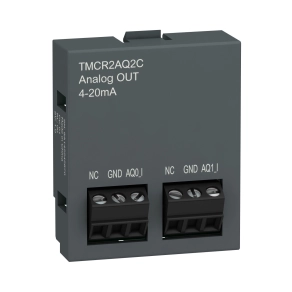 Schneider Electric Modicon Easy M200 - TMCR2AQ2C - TMC bővítőmodul, 2AO, 4-20mA