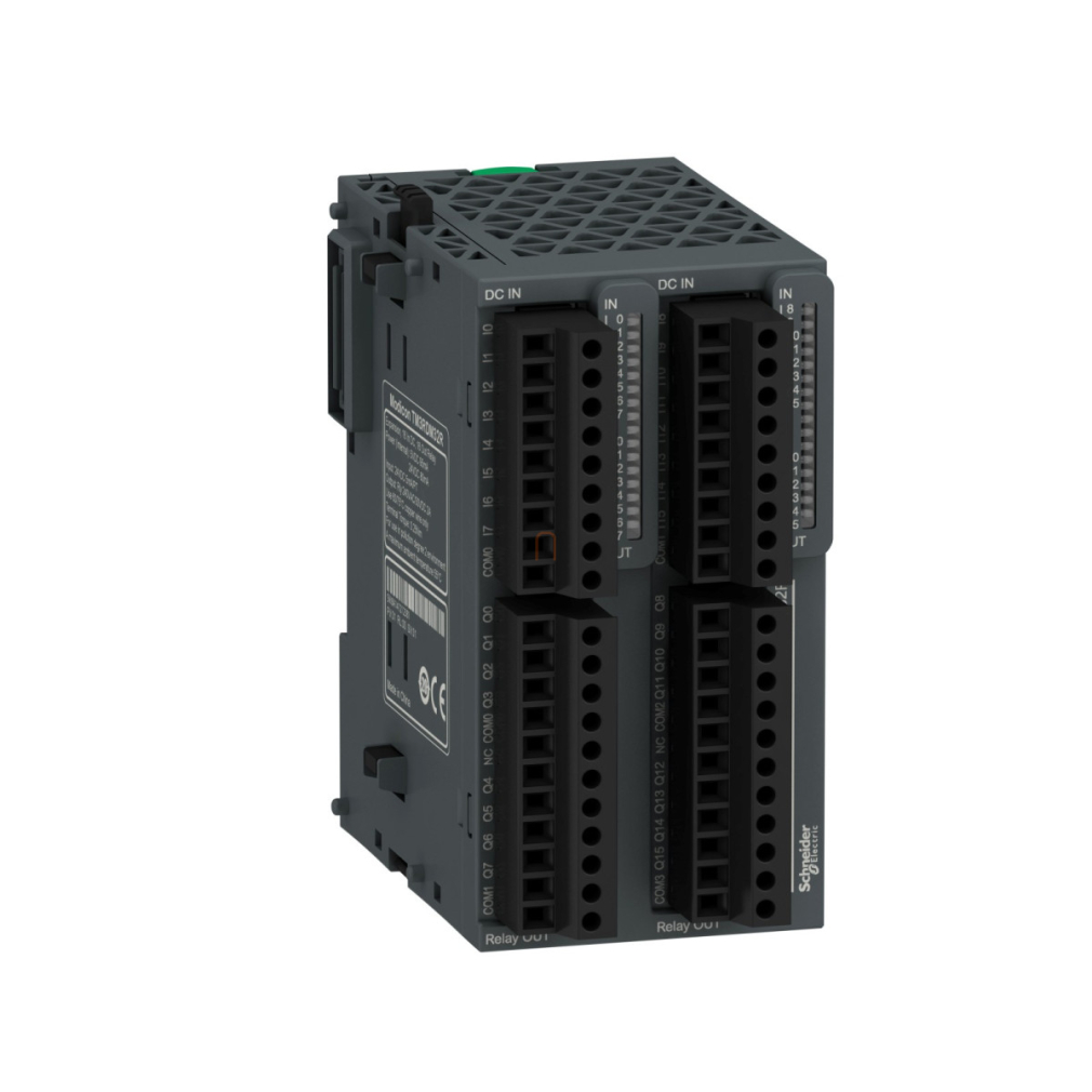 Modicon TM3 bővítőkártya, 16 DI + 16 DO, relés kimenet TM3RDM32R Schneider