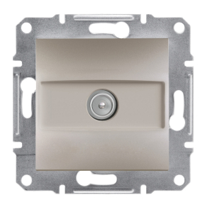   Schneider Electric Asfora - EPH3200169 - TV aljzat, végzáró, 1 dB, bronz