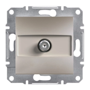   Schneider Electric Asfora - EPH3700169 - SAT aljzat, végzáró, 1 dB, bronz