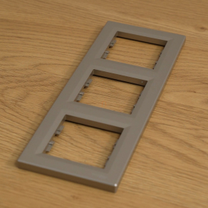   Schneider Electric Asfora - EPH5810369 - Hármas keret, függőleges, bronz