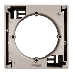 Schneider Electric Asfora - EPH6100169 - Egyes kiemelőkeret, vízszintesen sorolható, bronz