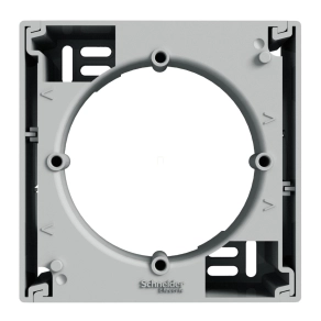   Schneider Electric Asfora - EPH6100161 - Egyes kiemelőkeret, vízszintesen sorolható, alu