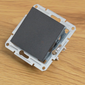   Schneider Electric Asfora - EPH0400171 - Váltókapcsoló, rugós bekötés, antracit (106)